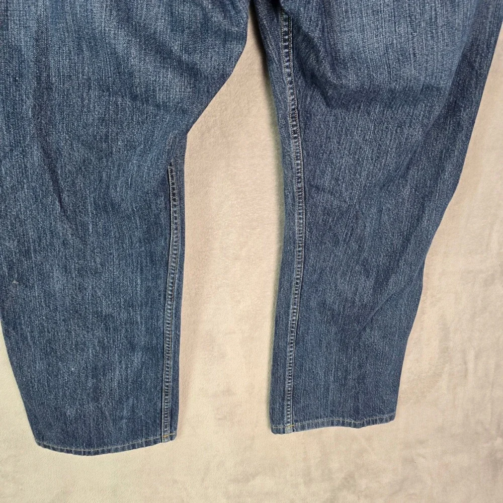 Polo Ralph Lauren 867 Classic Fit Blue Denim Jeans Mens 42x32 Dark Wash Cotton